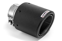 KOŃCÓWKA TŁUMIKA 100mm CARBON BM SPORT