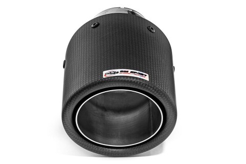 KOŃCÓWKA TŁUMIKA 100mm CARBON BM SPORT KOŃCÓWKA TŁUMIKA 100mm CARBON BM SPORT