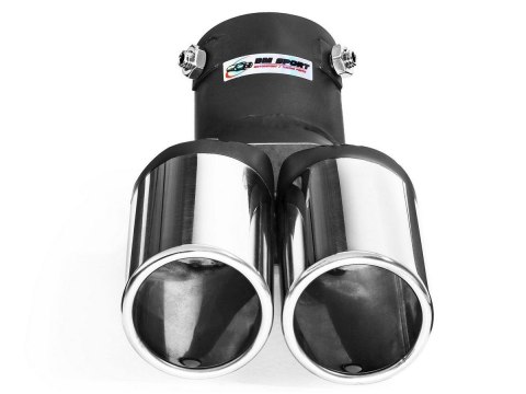 KOŃCÓWKA TŁUMIKA 2x60mm BM SPORT KOŃCÓWKA TŁUMIKA 2x60mm BM SPORT