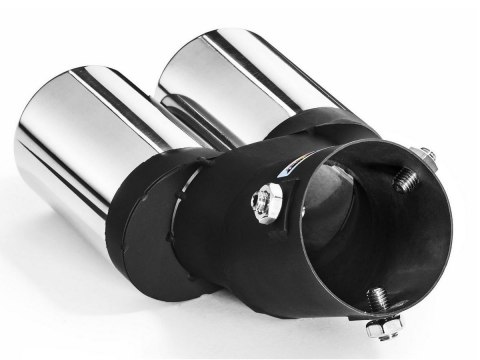 KOŃCÓWKA TŁUMIKA 2x60mm BM SPORT KOŃCÓWKA TŁUMIKA 2x60mm BM SPORT