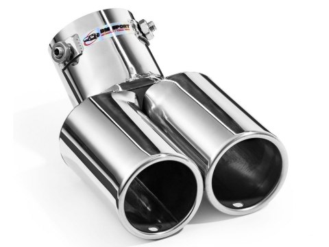 KOŃCÓWKA TŁUMIKA 2x60mm BM SPORT KOŃCÓWKA TŁUMIKA 2x60mm BM SPORT