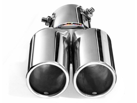 KOŃCÓWKA TŁUMIKA 2x60mm BM SPORT KOŃCÓWKA TŁUMIKA 2x60mm BM SPORT