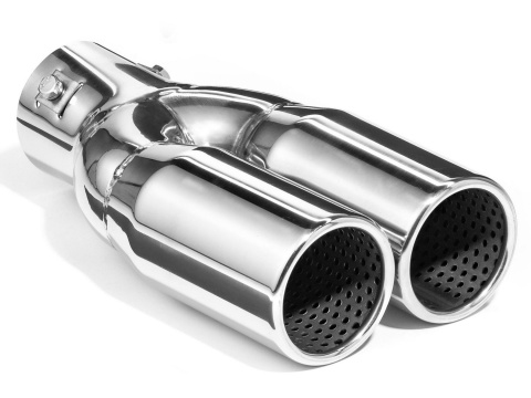KOŃCÓWKA TŁUMIKA 2x63mm BM SPORT KOŃCÓWKA TŁUMIKA 2x63mm BM SPORT