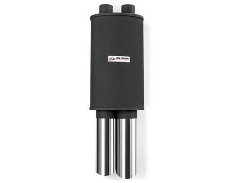 TŁUMIK SPORTOWY 2x76mm BM SPORT LEWY TŁUMIK SPORTOWY 2x76mm BM SPORT LEWY