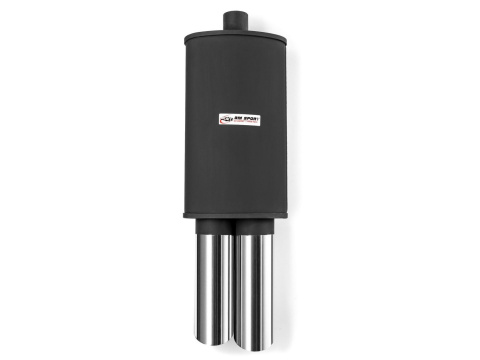 TŁUMIK SPORTOWY 2x76mm BM SPORT LEWY TŁUMIK SPORTOWY 2x76mm BM SPORT LEWY