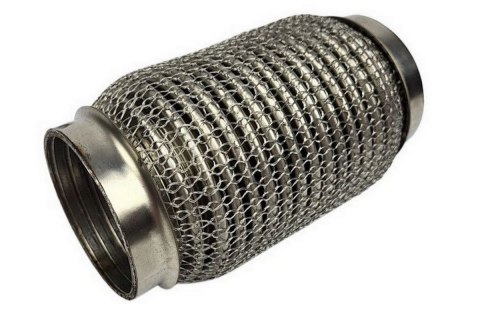 ŁĄCZNIK ELASTYCZNY WYDECHU WZMOCNIONY 63mm 2,5" 15cm nierdzewka BM SPORT ŁĄCZNIK ELASTYCZNY WYDECHU WZMOCNIONY 63mm 2,5" 15cm nierdzewka BM SPORT