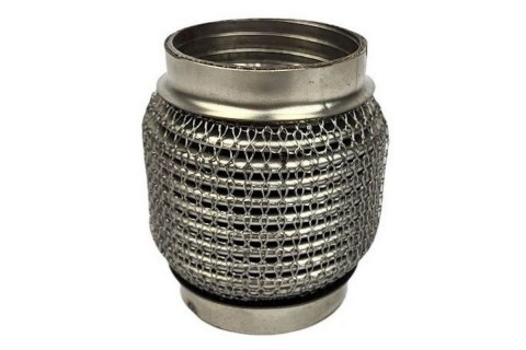 ŁĄCZNIK ELASTYCZNY WYDECHU WZMOCNIONY 57mm 2,25" 10cm nierdzewka BM SPORT ŁĄCZNIK ELASTYCZNY WYDECHU WZMOCNIONY 57mm 2,25" 10cm nierdzewka BM SPORT