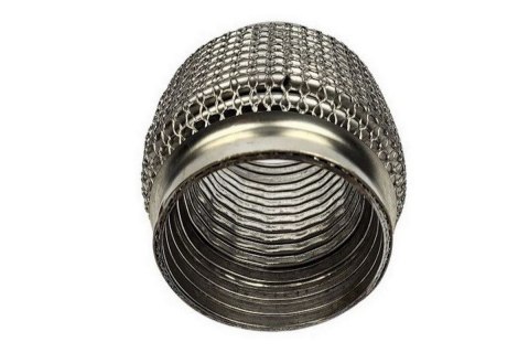 ŁĄCZNIK ELASTYCZNY WYDECHU WZMOCNIONY 57mm 2,25" 10cm nierdzewka BM SPORT ŁĄCZNIK ELASTYCZNY WYDECHU WZMOCNIONY 57mm 2,25" 10cm nierdzewka BM SPORT