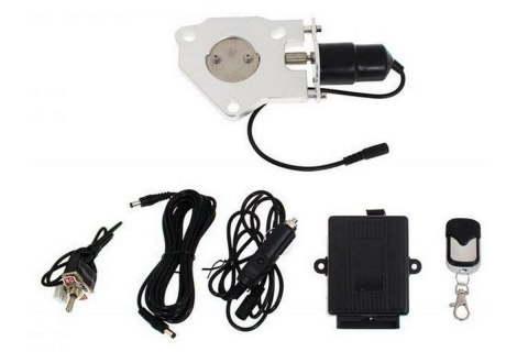 Przepustnica wydechu elektryczna 63,5mm - 2,5" Y-PIPE zestaw pilot + przełącznik BM Sport Przepustnica wydechu elektryczna 63,5mm - 2,5" Y-PIPE zestaw pilot + przełącznik BM Sport